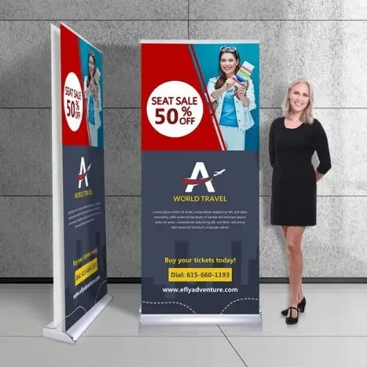 Pull Up Banners example 1
