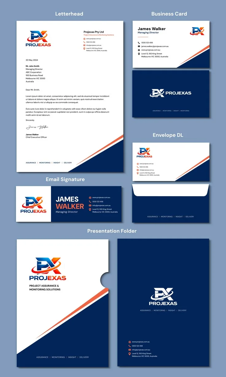 Letterheads & Stationery example 1